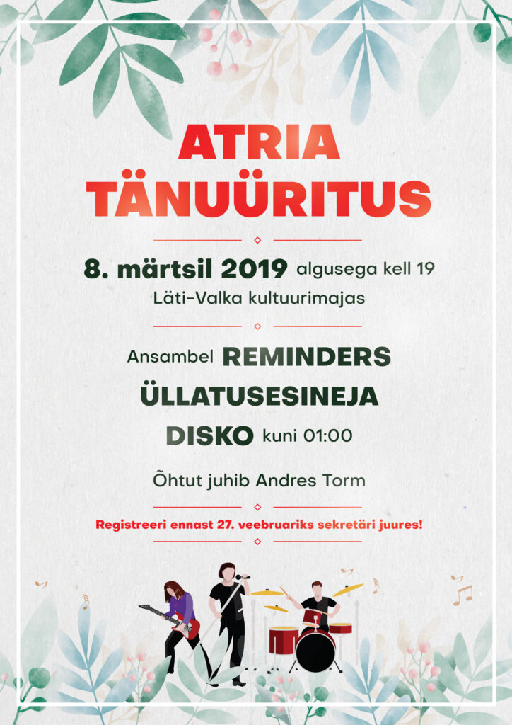 Ürituse plakat